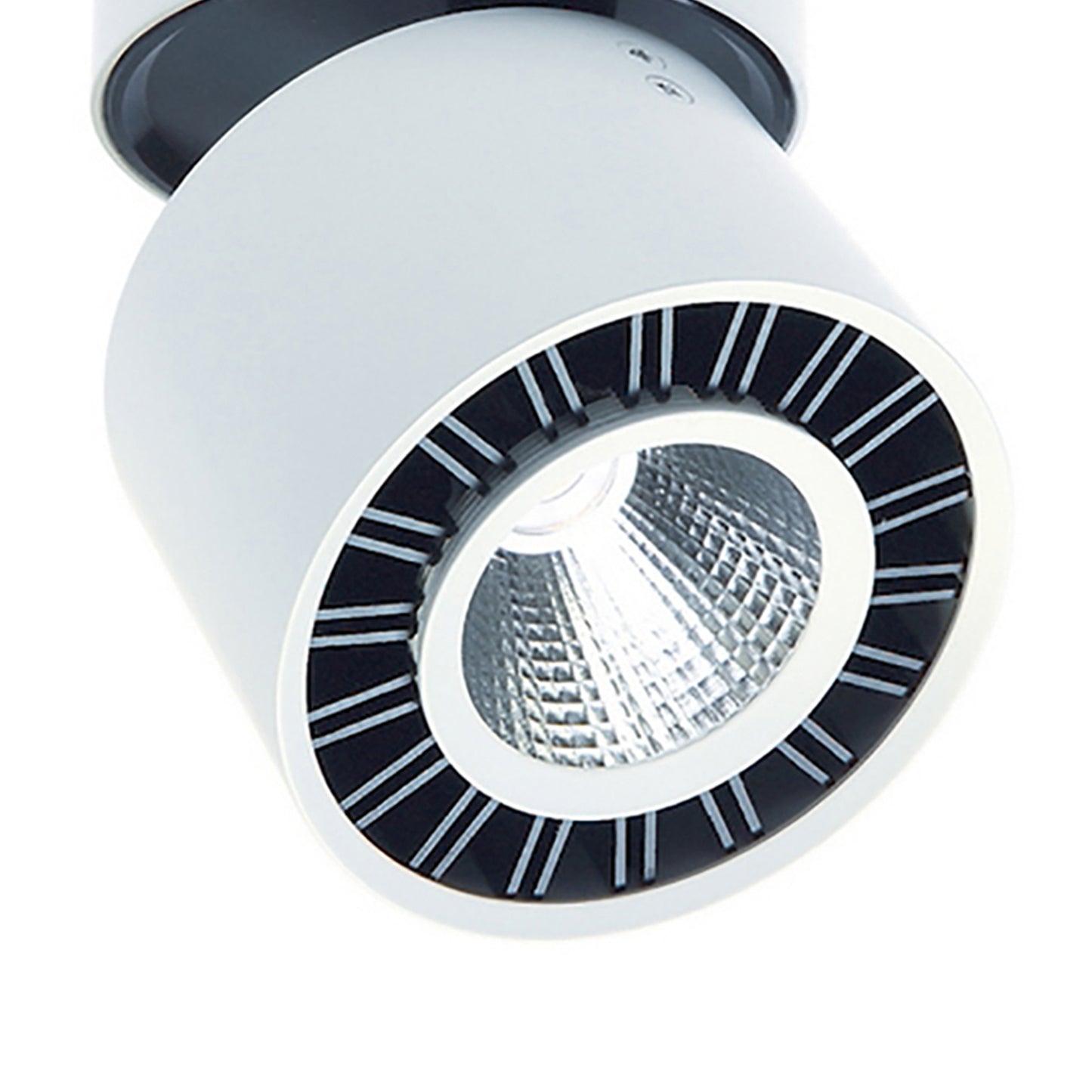 Columbretes Spotlight 8.5cm Round 12W LED 3000K, 1040lm, Matt White, 3yrs Warranty by Mantra