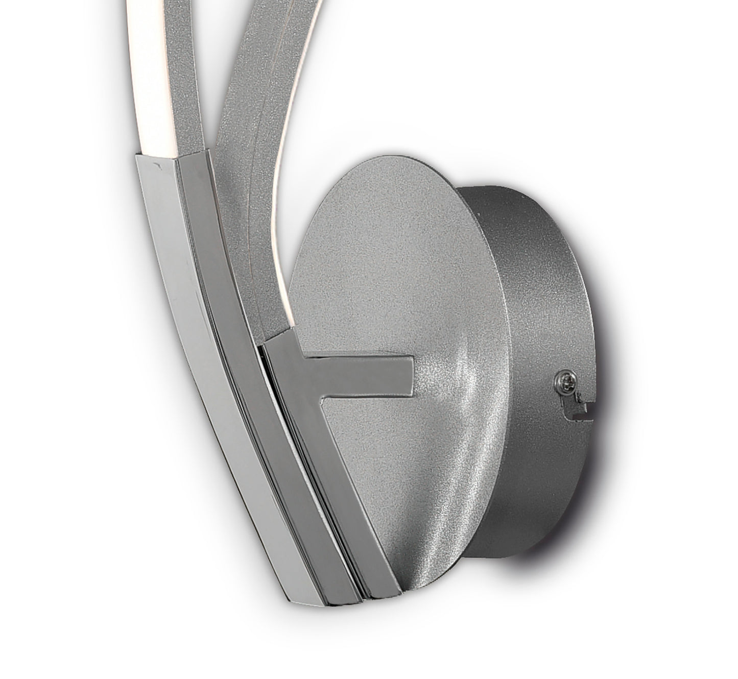 Corinto Wall Light, 12W LED, 3000K, 960lm, Silver Chrome, 3yrs Warranty by Mantra