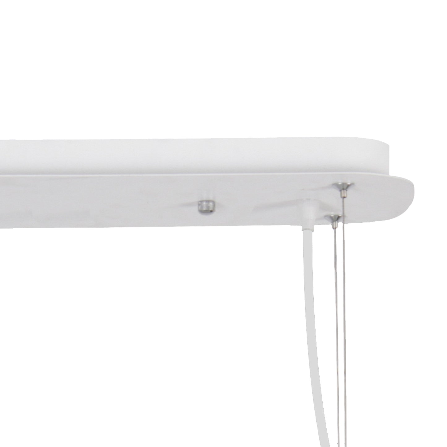 Cumbuco Linear Pendant Kit White For 5501 & 5503 by Mantra