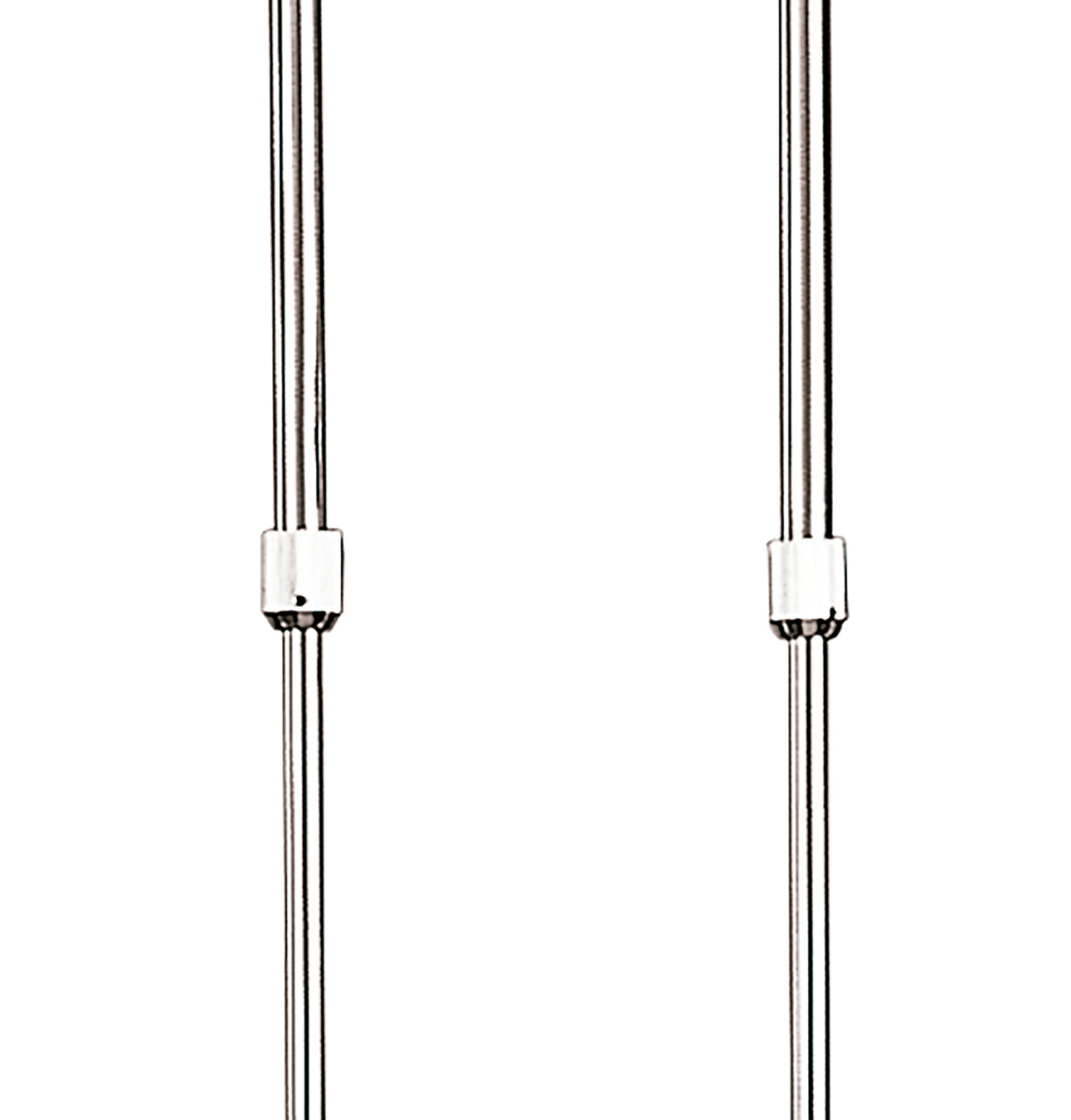 Dali Telescopic Pendant Line 5 Light G9, Polished Chrome by Mantra