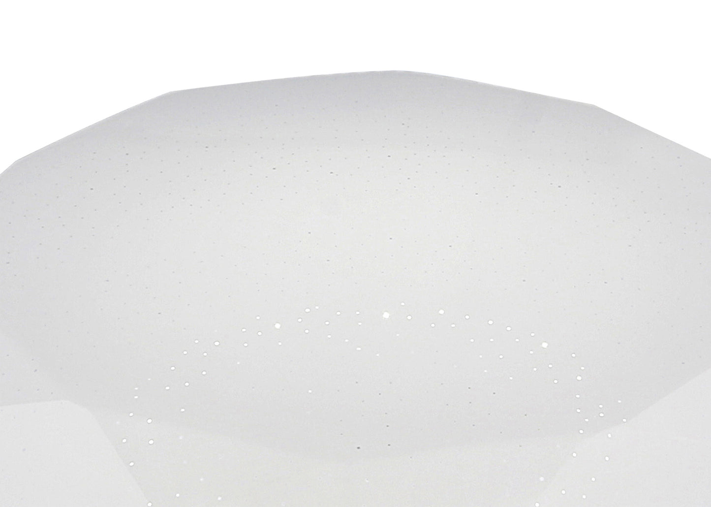 Diamante Smart Ceiling, 80W LED, 3000-5000K Tuneable White, 5200lm, Remote Control, APP, Alexa & Google Voice Control, White, 3yrs Warranty by Mantra