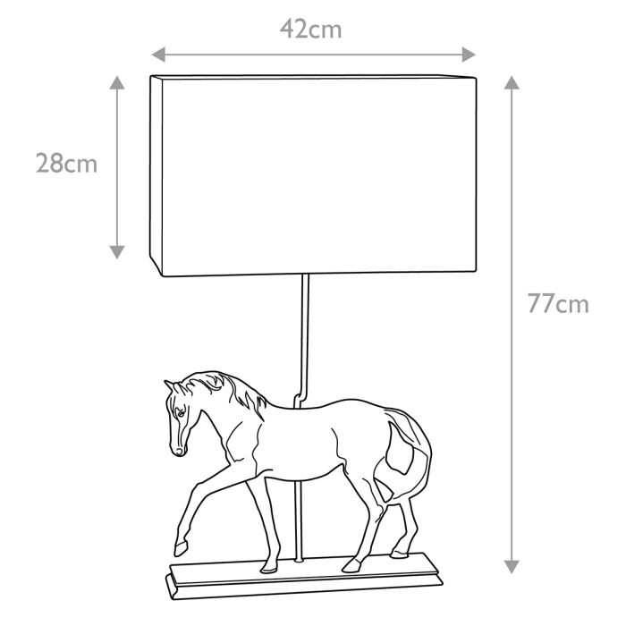 Dorado 1 Light Table Lamp with Rectangle Shade - Bronze Patina with Natural Shade