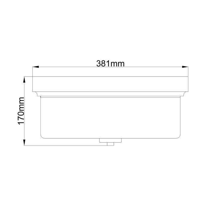 Kincaid 3 Light Flush Light - Polished Chrome