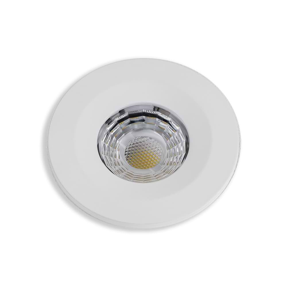 Soho Lighting Primed Paintable Integrated LED Downlight Fire Rated IP65, CCT Switch, High CRI, Dimmable