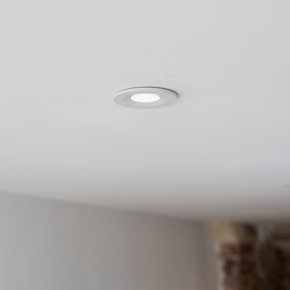 Soho White LED Downlights, Fire Rated, Fixed, IP65, CCT Switch, High CRI, Dimmable
