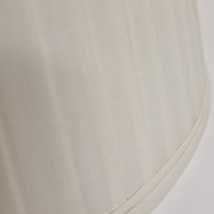 14" Cotton Fine/Pencil Pleat Ivory (35Cm)