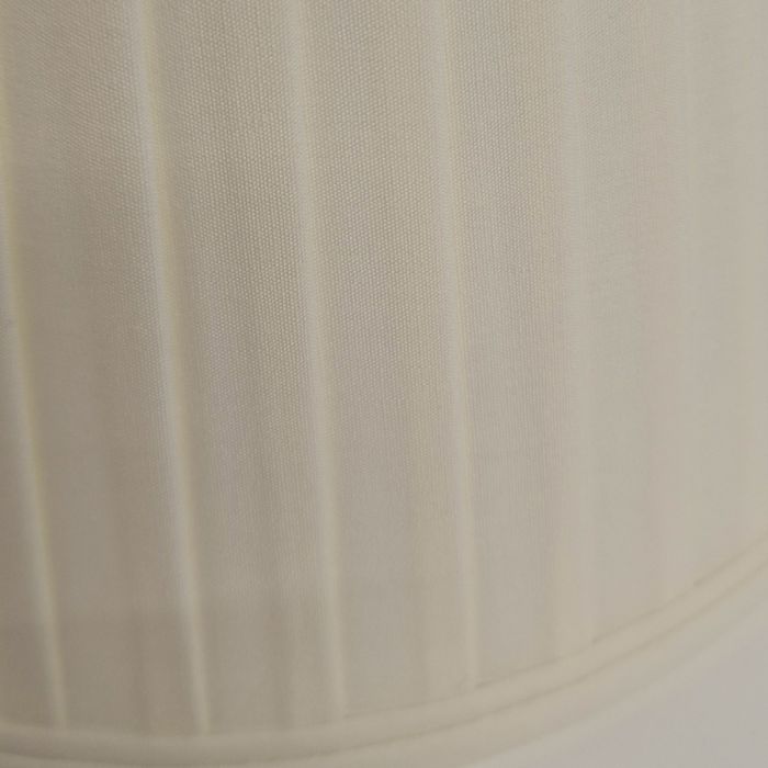 8" Cotton Fine/Pencil Pleat Oyster (20Cm)