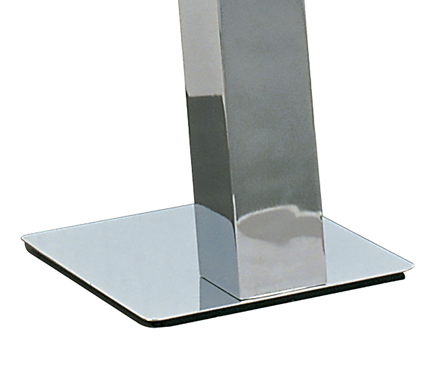 Euphoria Floor Lamp 2 Light T5, Polished Chrome/Opal White Glass, NOT LED/CFL Compatible by Mantra