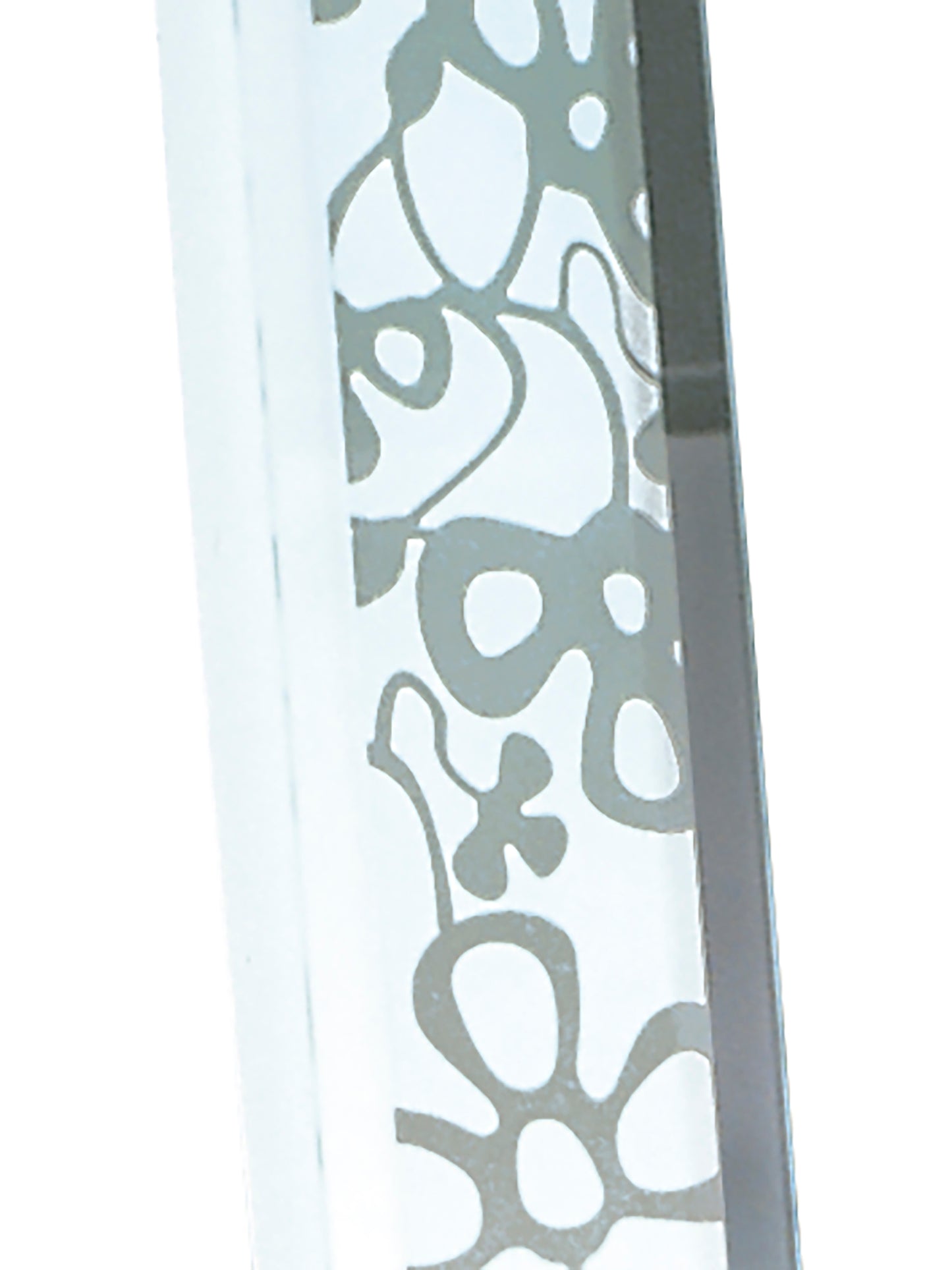 Euphoria Floor Lamp 2 Light T5, Polished Chrome/Opal White Glass, NOT LED/CFL Compatible by Mantra