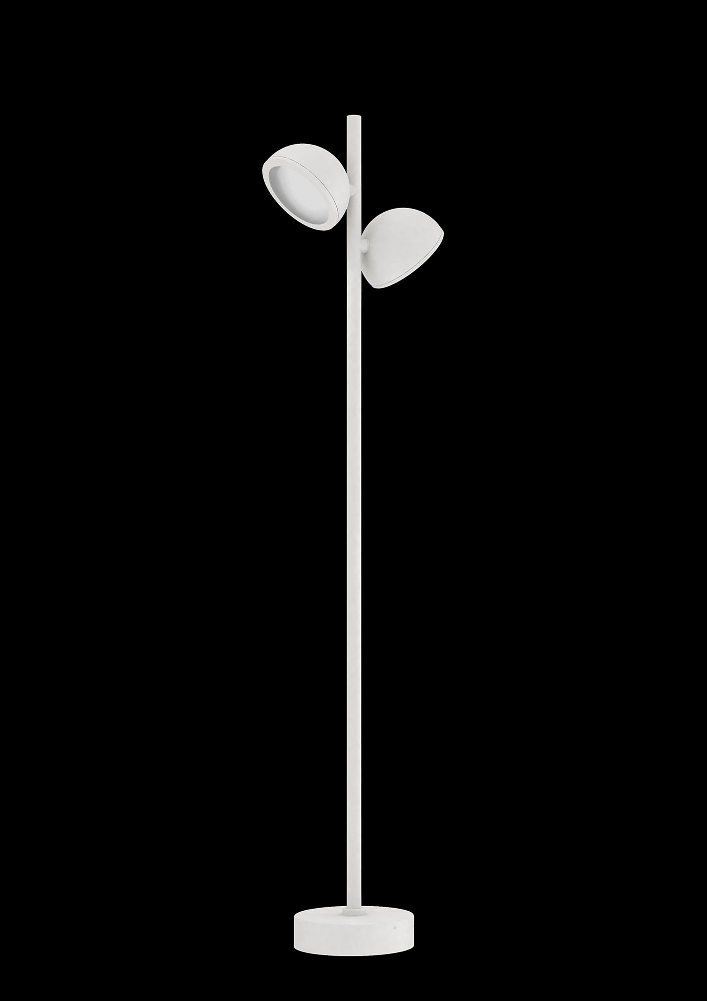 Everest Tall Post, 2 x GX53 (Max 10W, Not Included), IP65, White, 2yrs Warranty by Mantra