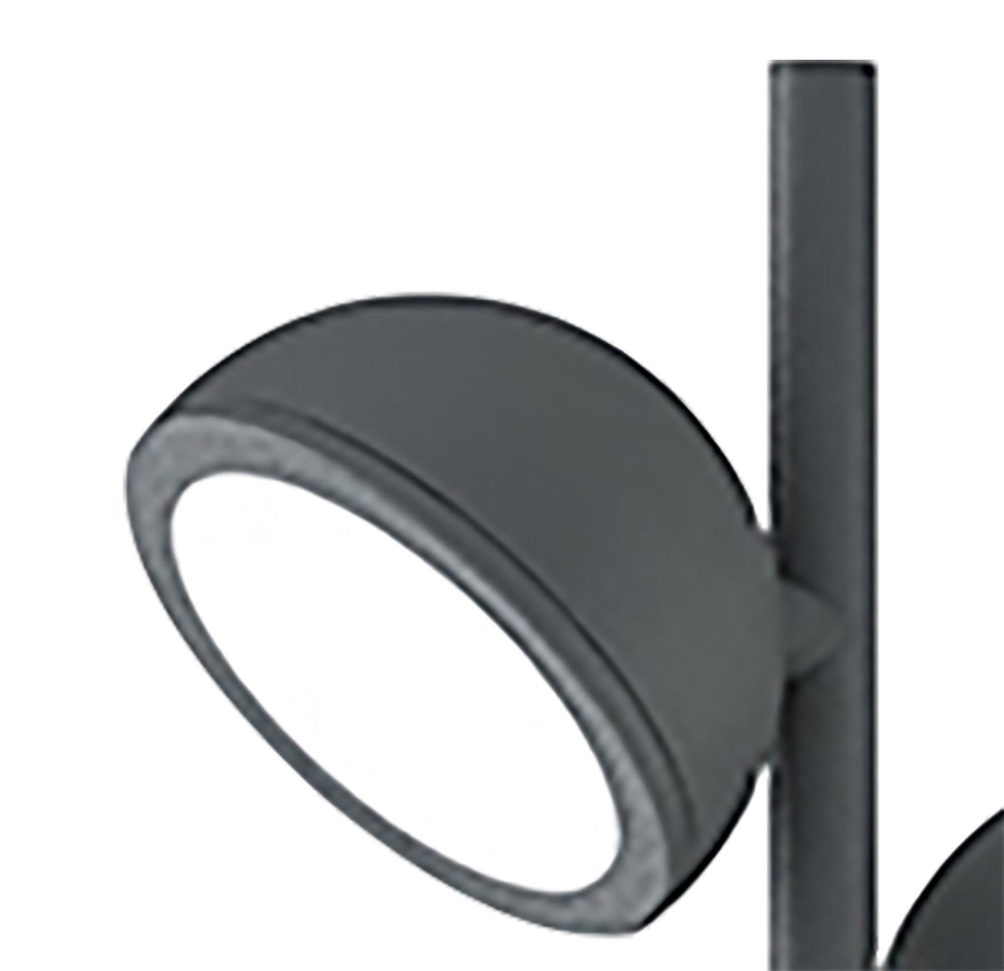 Everest Tall Post, 2 x GX53 (Max 10W, Not Included), IP65, Anthracite, 2yrs Warranty by Mantra