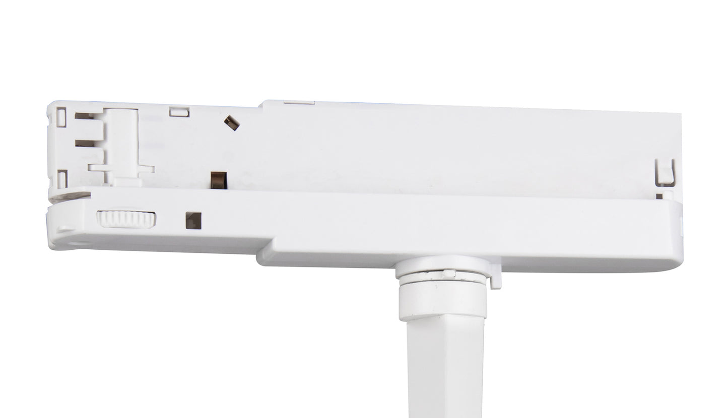 Fiji 1 Light 3 Circuit Track Light 30W LED 3000K, 3000lm, 38°, White, 5yrs Warranty by Mantra