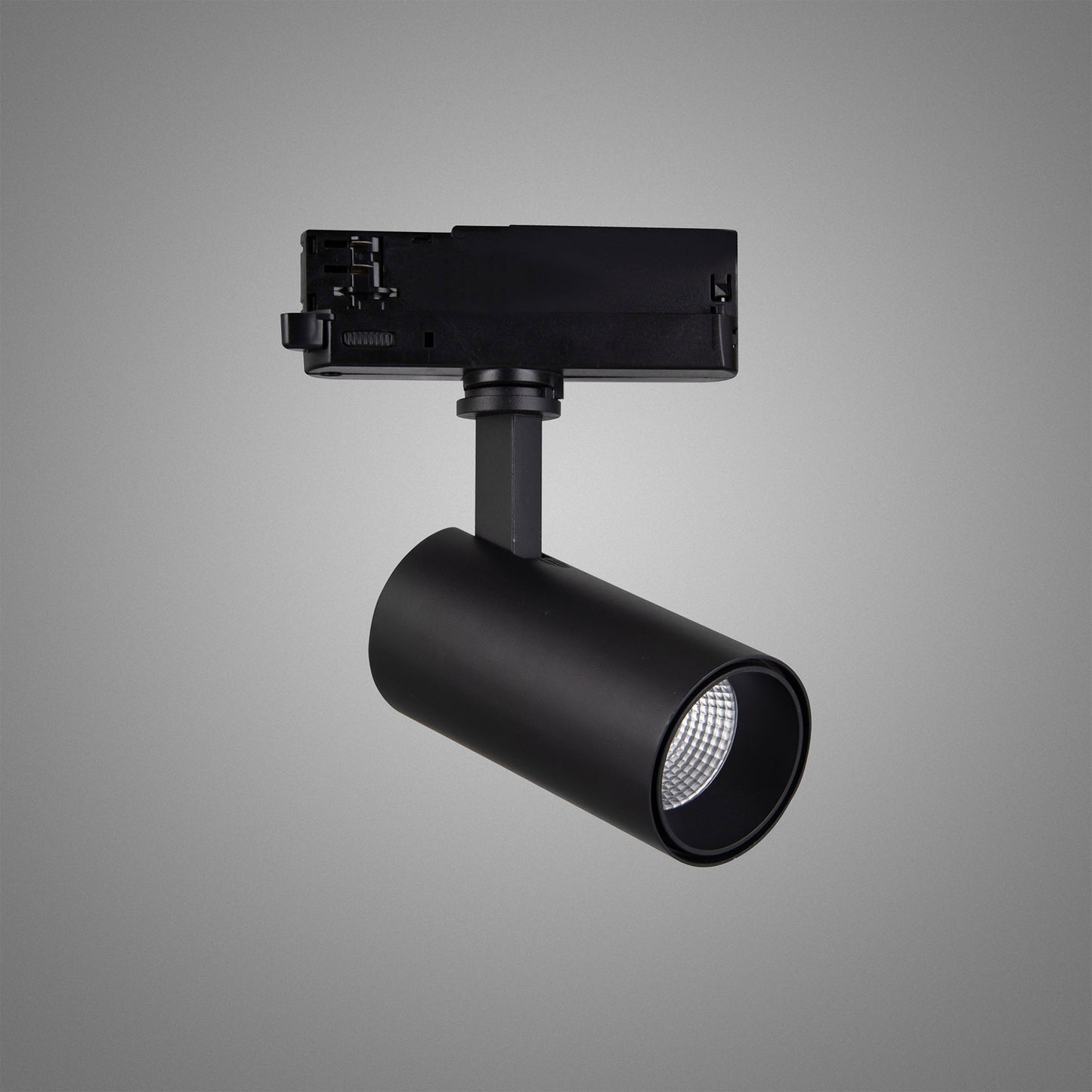 Fiji 1 Light 3 Circuit Track Light 20W LED 3000K, 2000lm, 38°, Black, 5yrs Warranty by Mantra