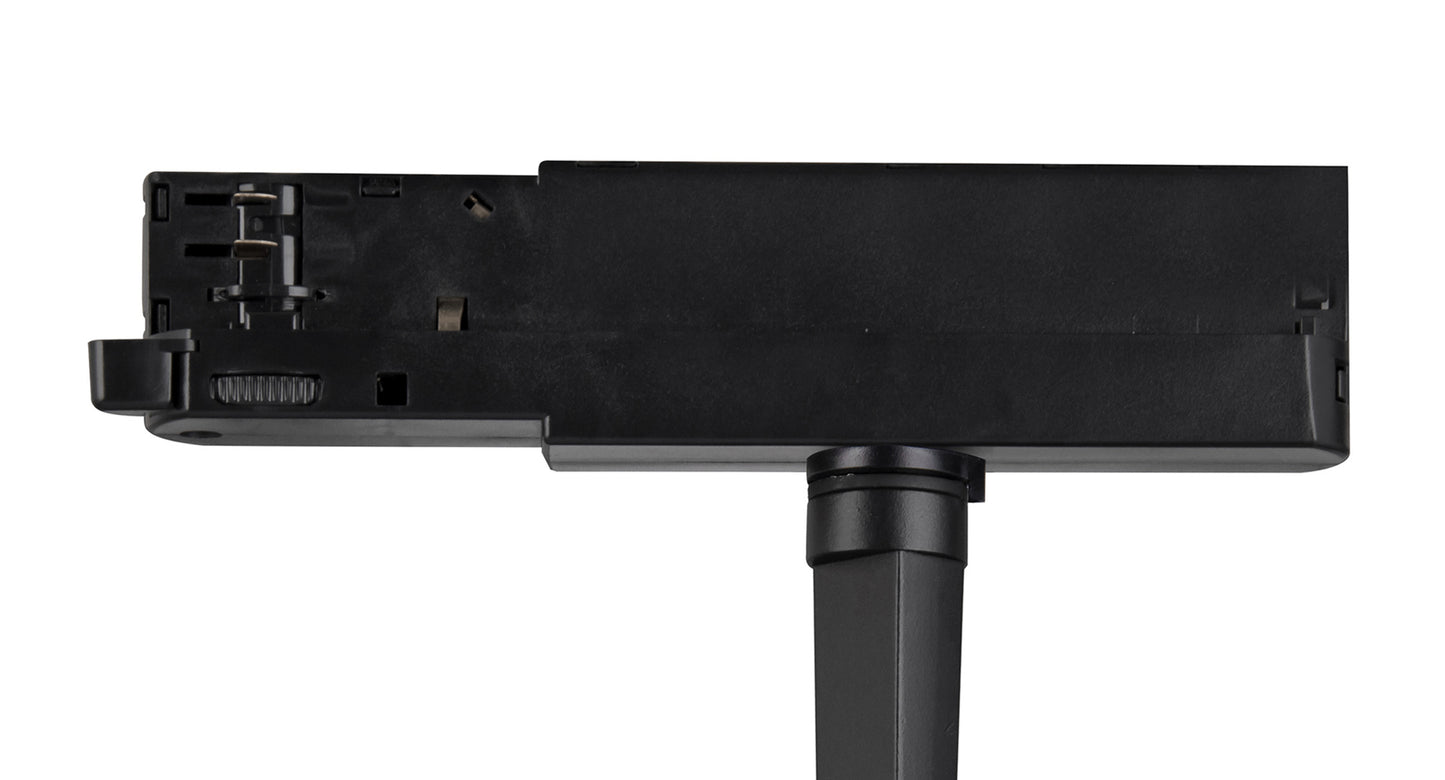 Fiji 1 Light 3 Circuit Track Light 40W LED 4000K, 4400lm, 38°, Black, 5yrs Warranty by Mantra