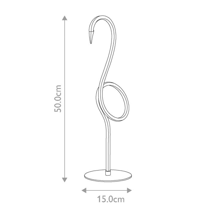 Flamingo LED Table Lamp - White