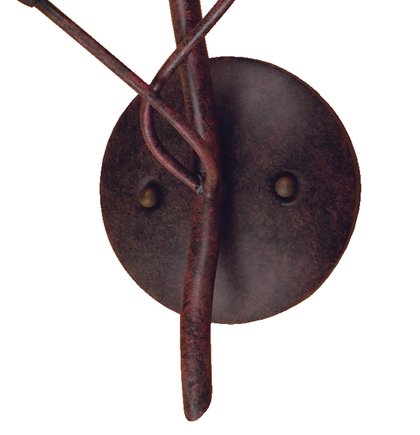 (0024 005) Florida Wall Lamp Switched 2 Light E14, Brown/Black Oxide by Mantra