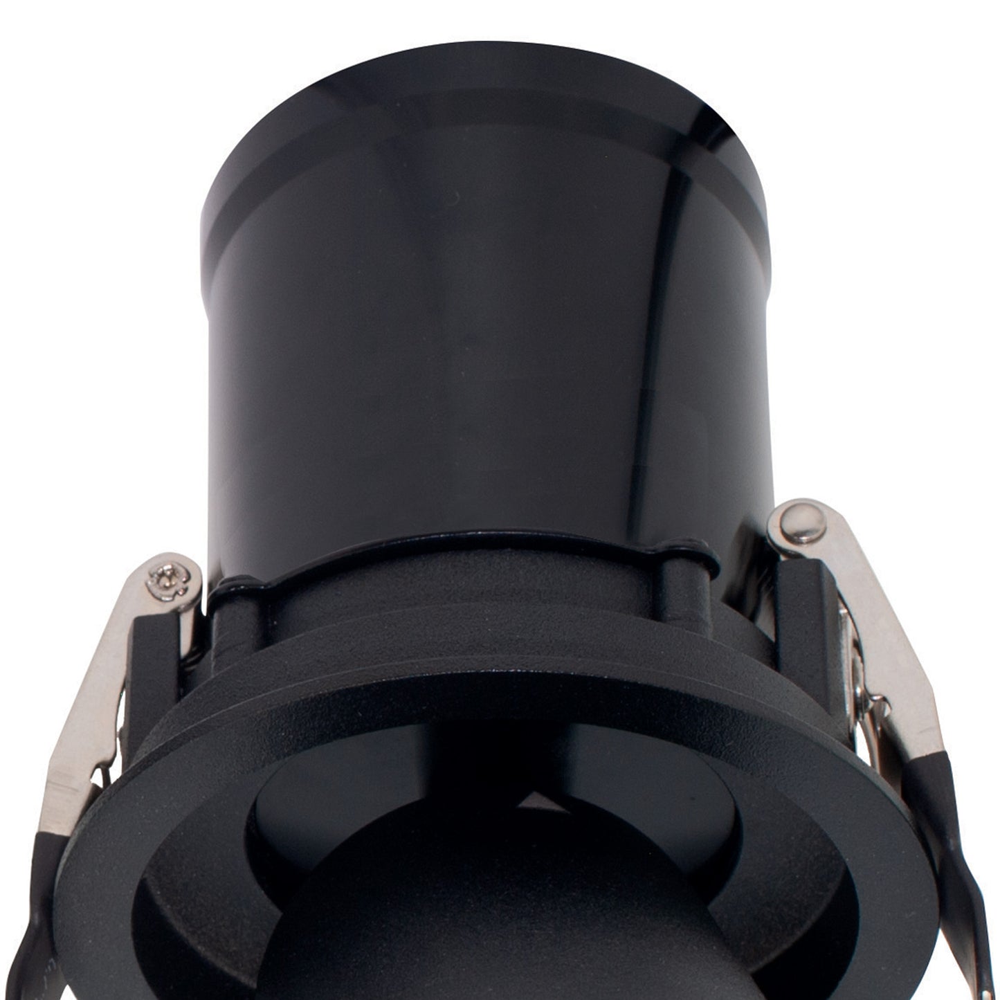 Garda Retractable Recessed Swivel Spotlight, 7W, 2700K, 610lm, Black, Cut Out 84mm, Driver Included, Driver Included, 3yrs Warranty by Mantra