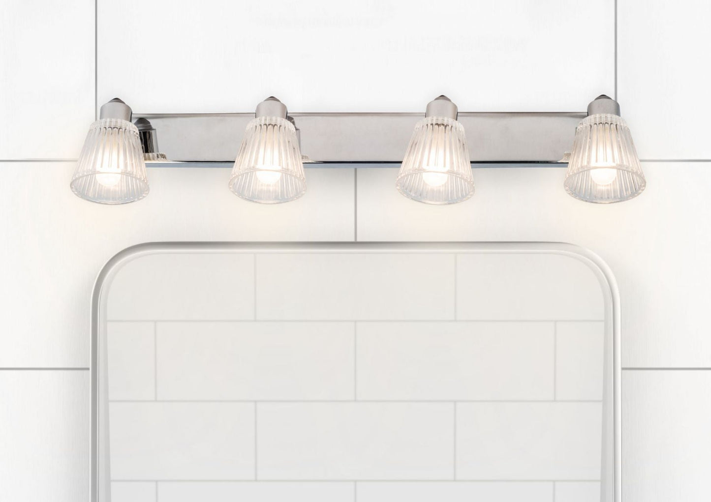 Gatsby 4 Light Bathroom Ceiling Light Polished Chrome
