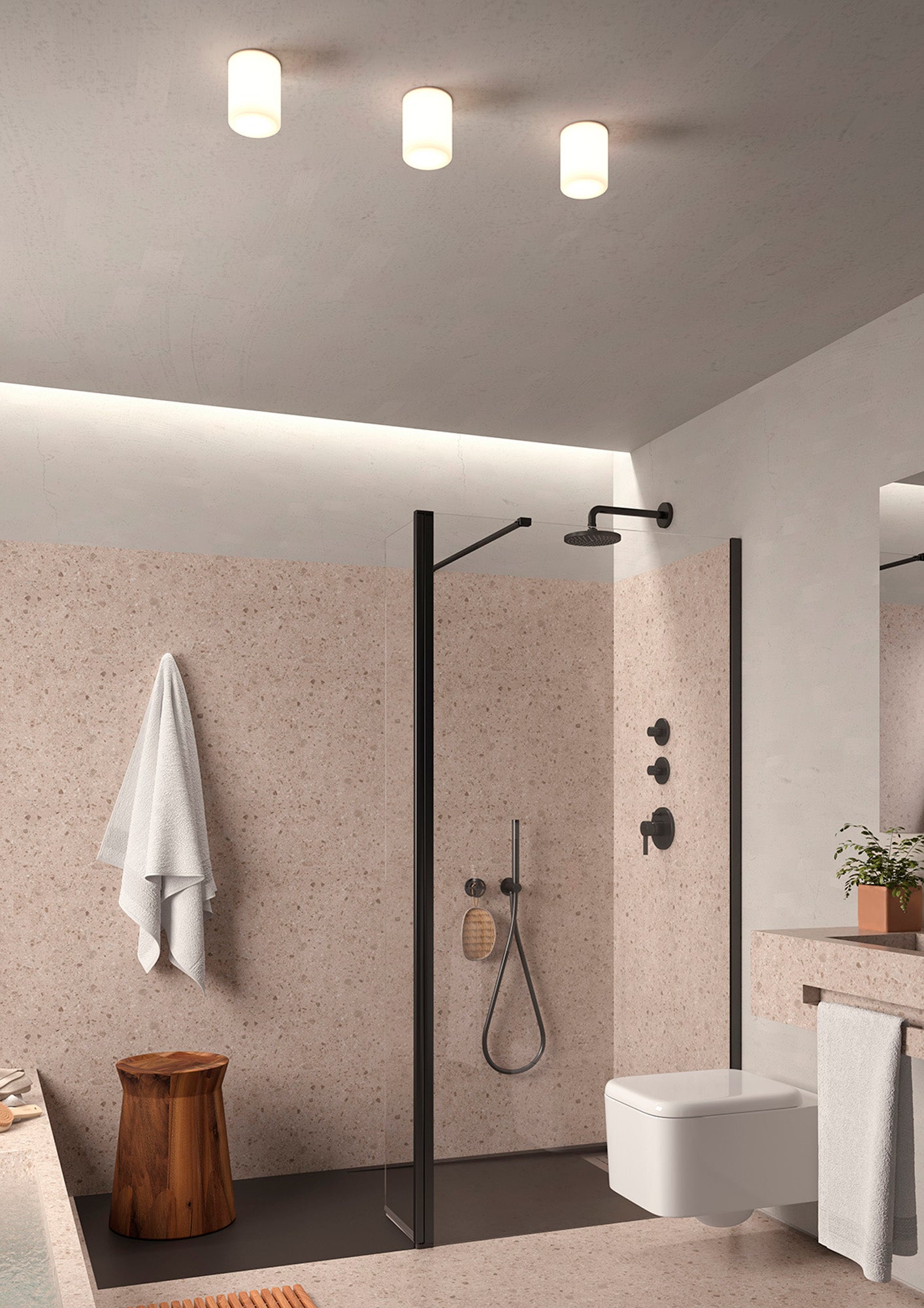 Glaciar Spotlight 10cm 9W LED, 4000K, 700lm, White, 3yrs Warranty by Mantra