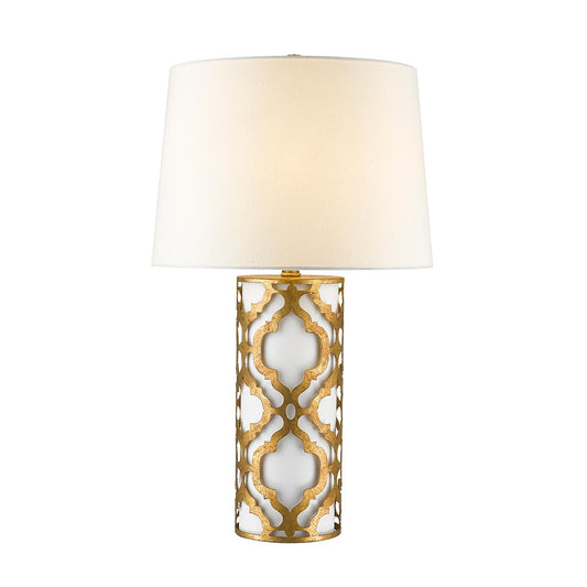 Arabella 1 Light Table Lamp – Distressed Gold