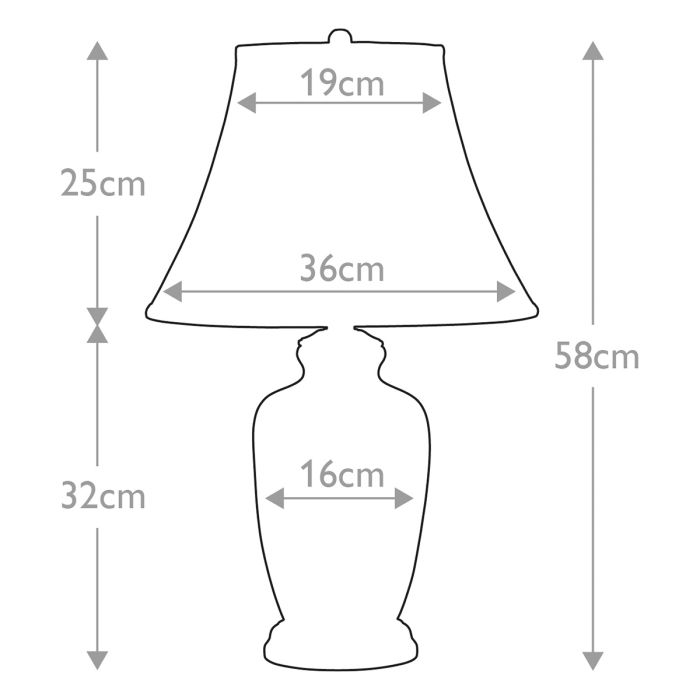 Gold Thistle 1 Light Table Lamp - Gold