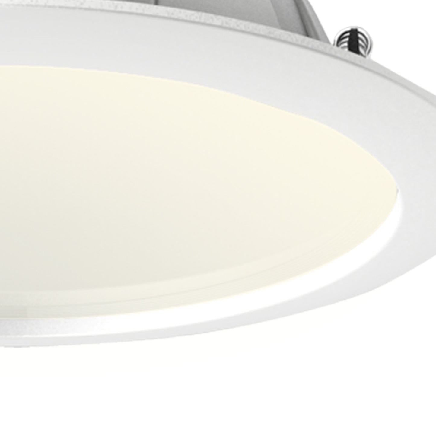 Graciosa 18cm Round LED Downlight, 15.3W, 3000K, 1100lm, White, Cut Out 150mm, IP44, Driver Included, 3yrs Warranty by Mantra