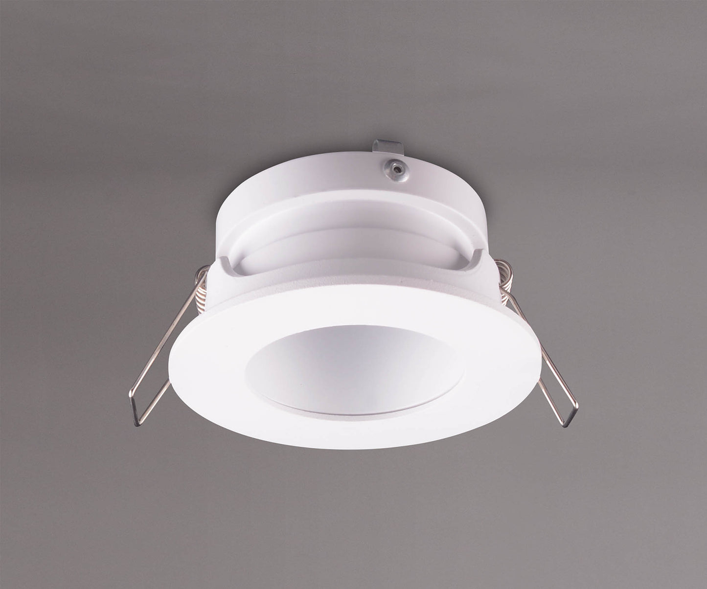 Guincho 8.5 cm Round Downlight GU10, Sand White, Cut Out: 70mm, Lampholder Included by Mantra