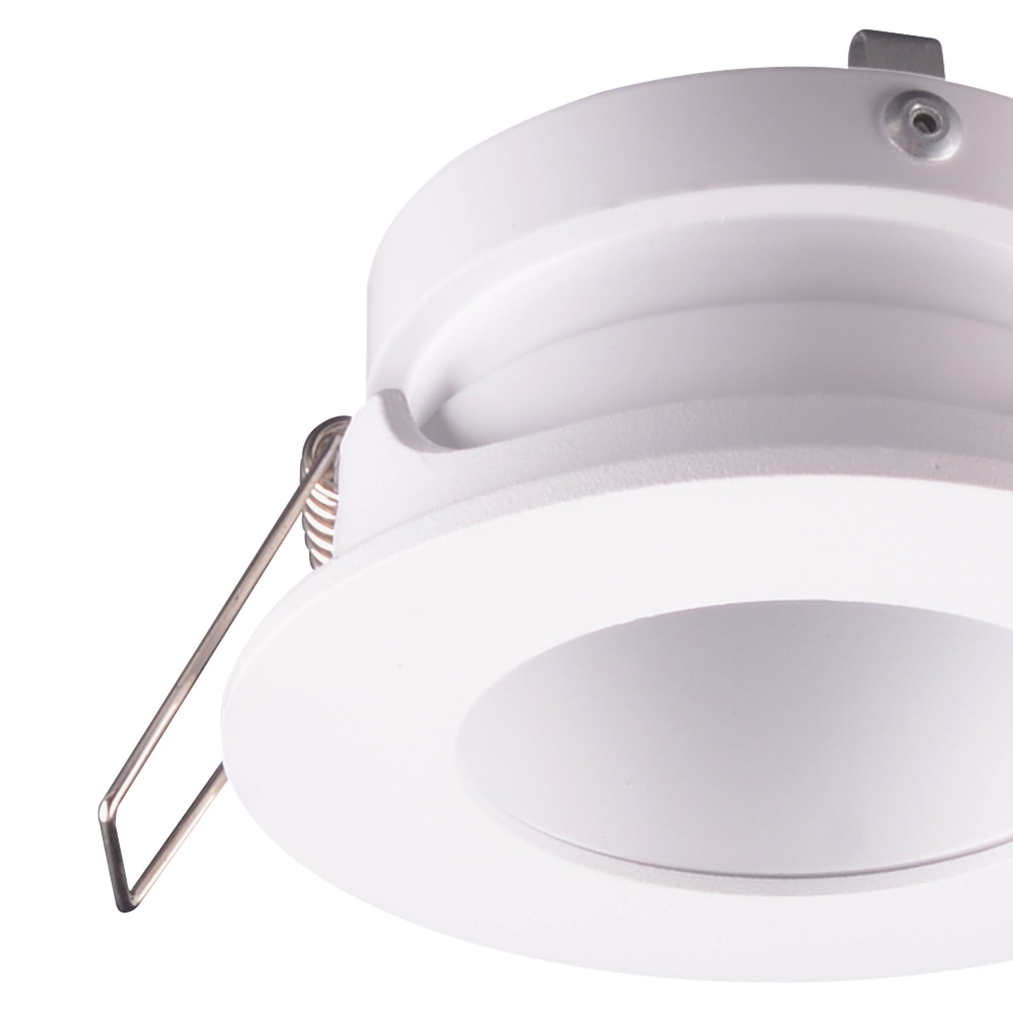 Guincho 8.5 cm Round Downlight GU10, Sand White, Cut Out: 70mm, Lampholder Included by Mantra