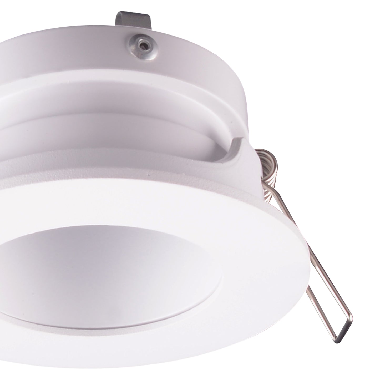 Guincho 8.5 cm Round Downlight GU10, Sand White, Cut Out: 70mm, Lampholder Included by Mantra