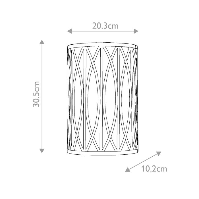 Walden 2 Light Wall Light - Victorian Bronze