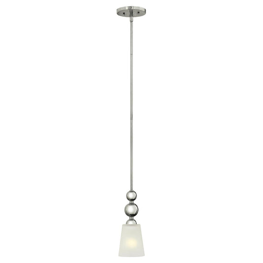Zelda 1 Light Mini Pendant – Polished Nickel