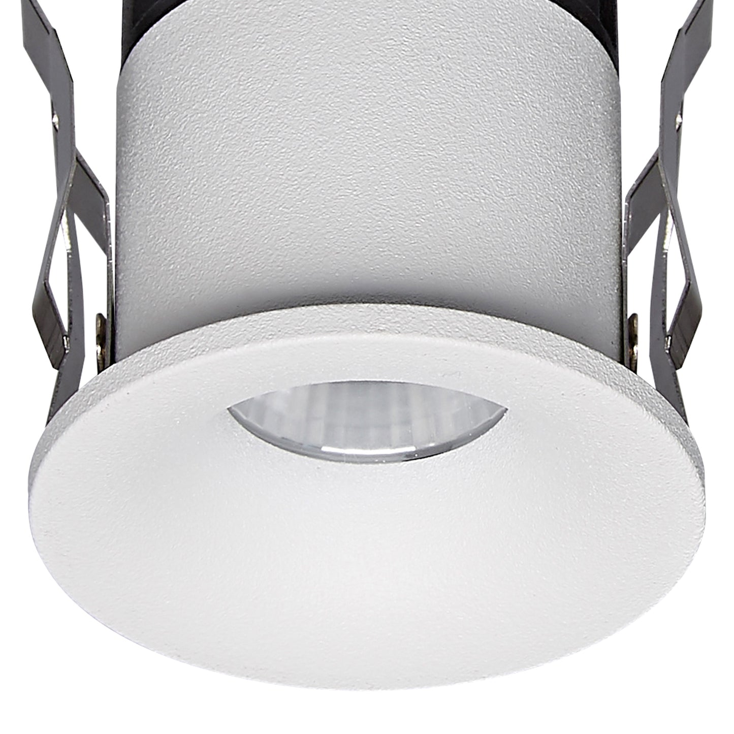 Hurgada IP54 Recessed Spotlight, 7W, 3000K, 571lm, White, Cut Out 35mm, Driver Included, 3yrs Warranty by Mantra