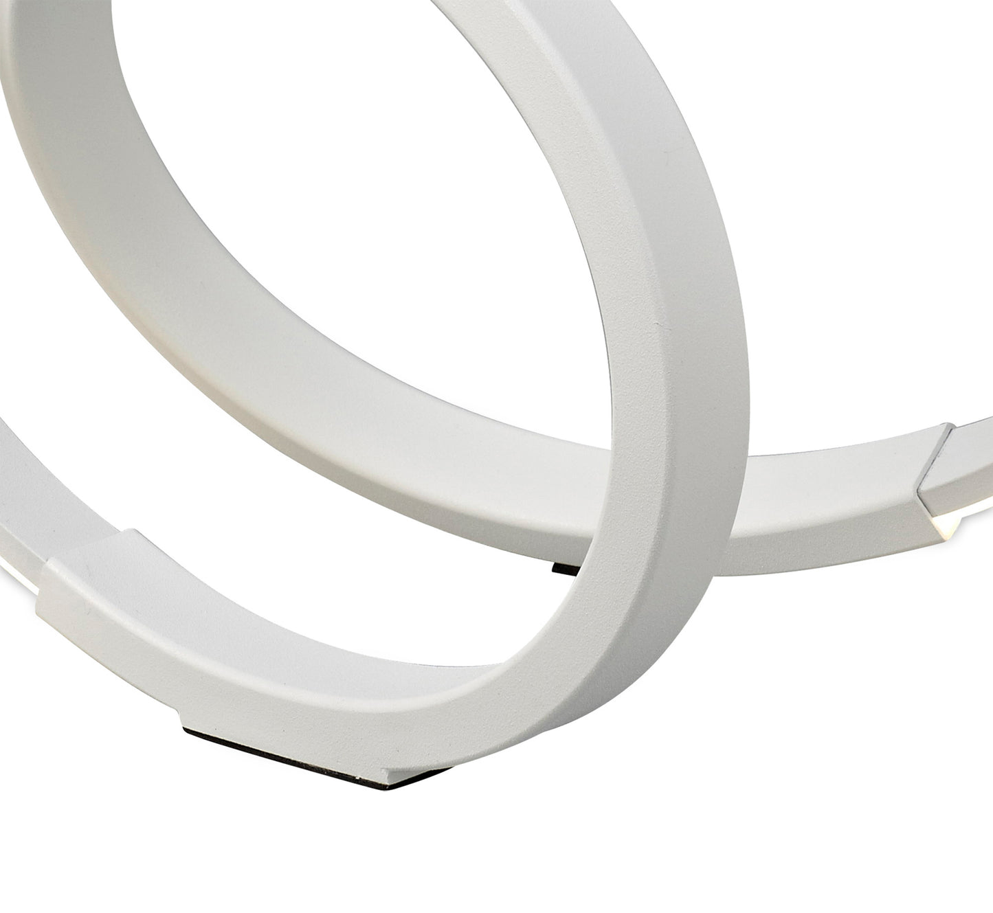 Infinity Blanco Table Lamp 12W LED 2800K, 1000lm, White/White Acrylic, 3yrs Warranty by Mantra
