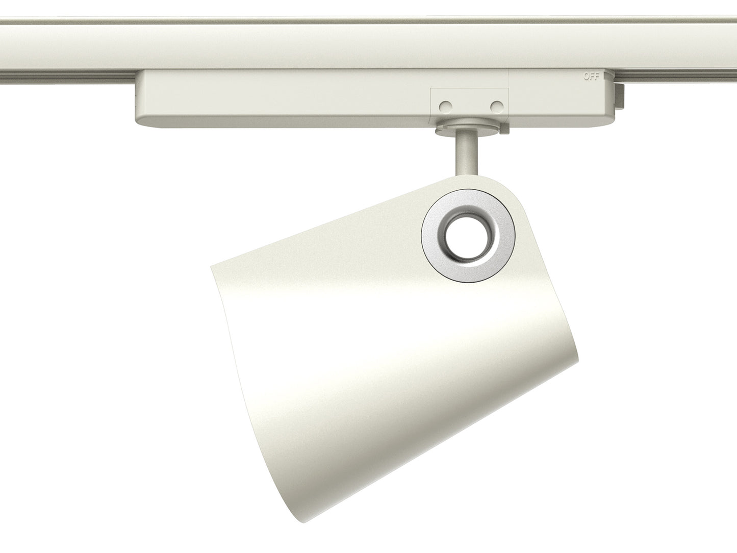 Ipsilon 1 Light Track Light 35W LED 3000K, 38º 3500lm, White, 5yrs Warranty by Mantra
