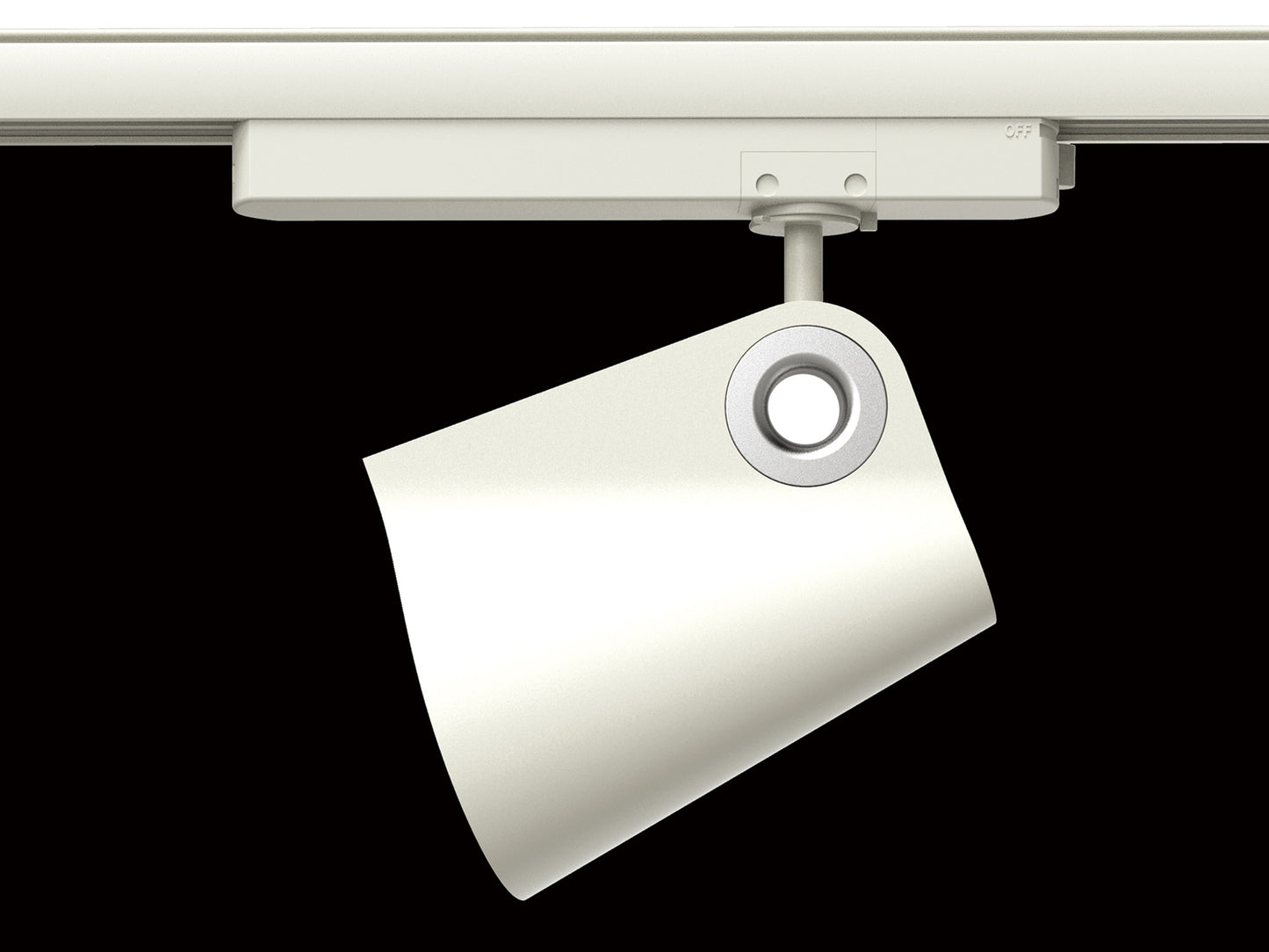 Ipsilon 1 Light Track Light 35W LED 4000K, 38º 3850lm, White, 5yrs Warranty by Mantra