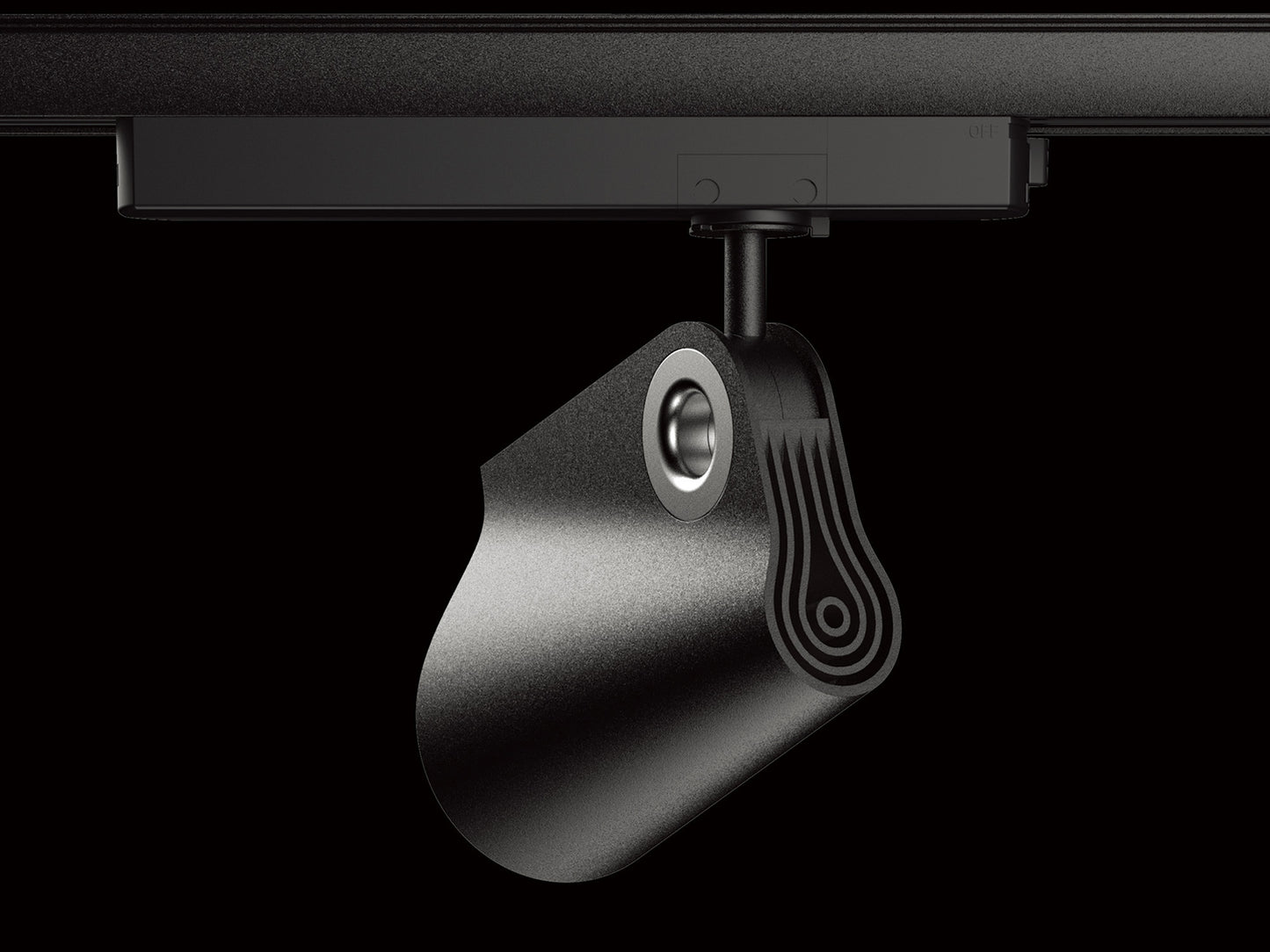 Ipsilon 1 Light Track Light 35W LED 3000K, 38º 3500lm, Black, 5yrs Warranty by Mantra