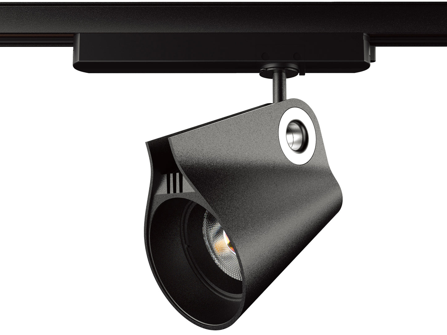 Ipsilon 1 Light Track Light 35W LED 3000K, 38º 3500lm, Black, 5yrs Warranty by Mantra