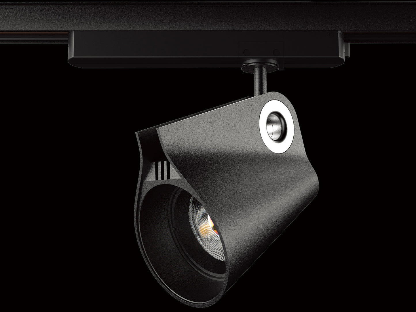 Ipsilon 1 Light Track Light 35W LED 4000K, 38º 3850lm, Black, 5yrs Warranty by Mantra