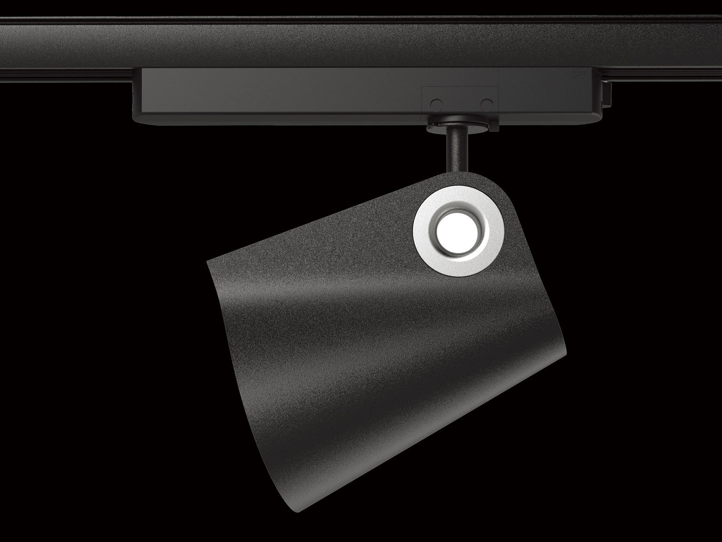 Ipsilon 1 Light Track Light 35W LED 4000K, 38º 3850lm, Black, 5yrs Warranty by Mantra