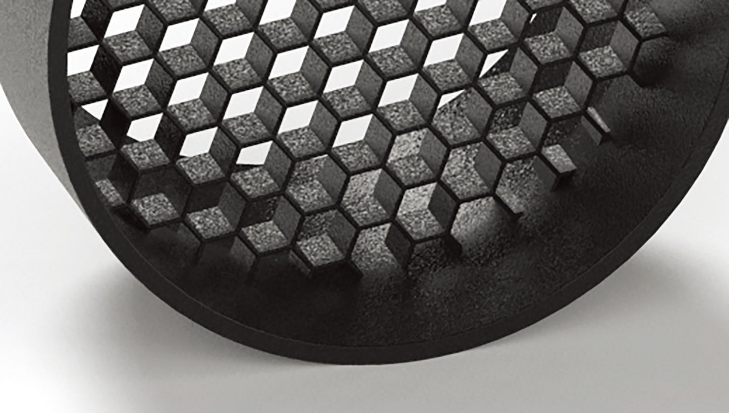 Ipsilon Honey Comb Cover, Black, 5yrs Warranty by Mantra