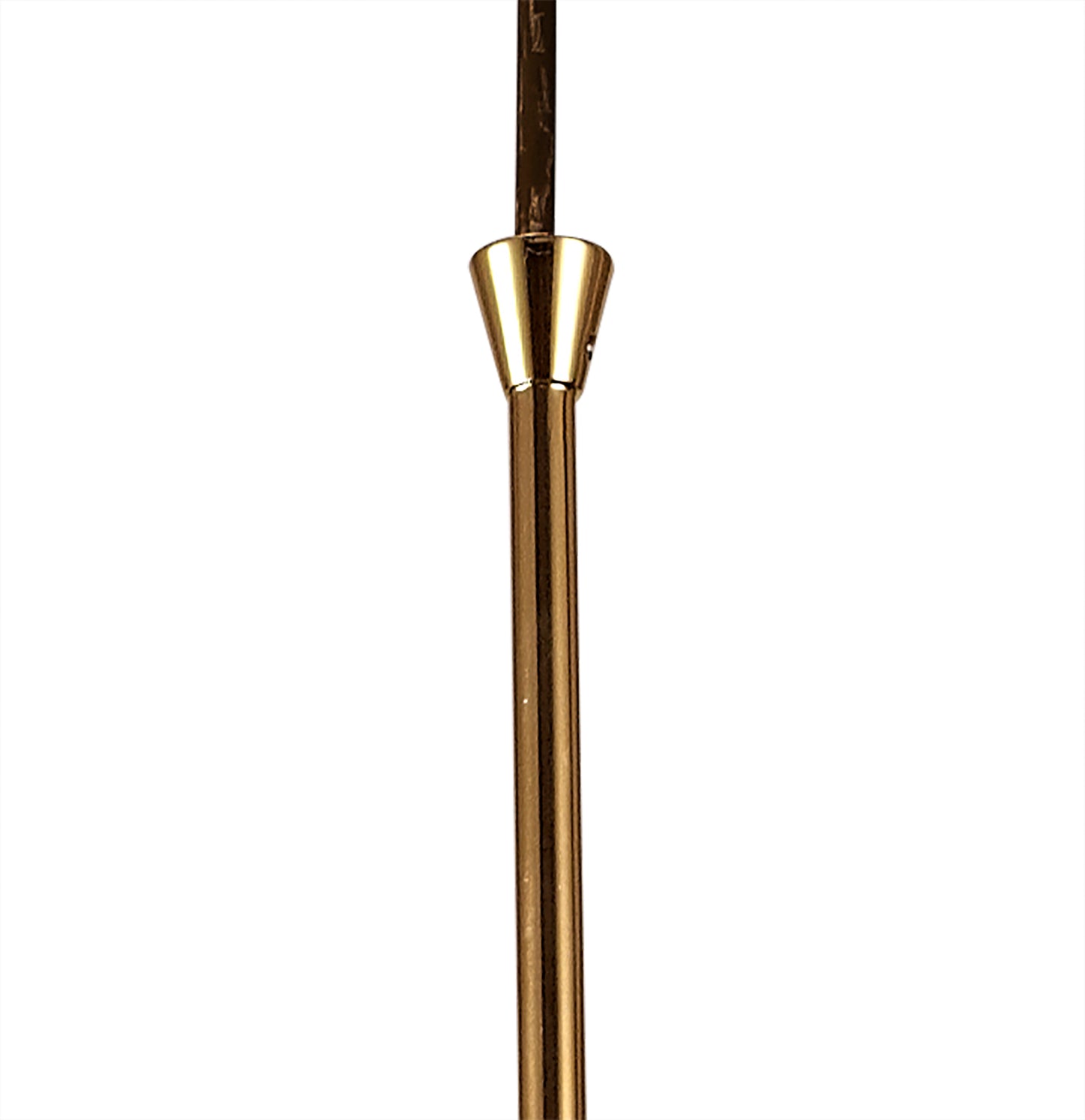 Jazz Pendant, 1 x E27 (Max 20W), Polished Gold, 1 Year Warranty by Mantra