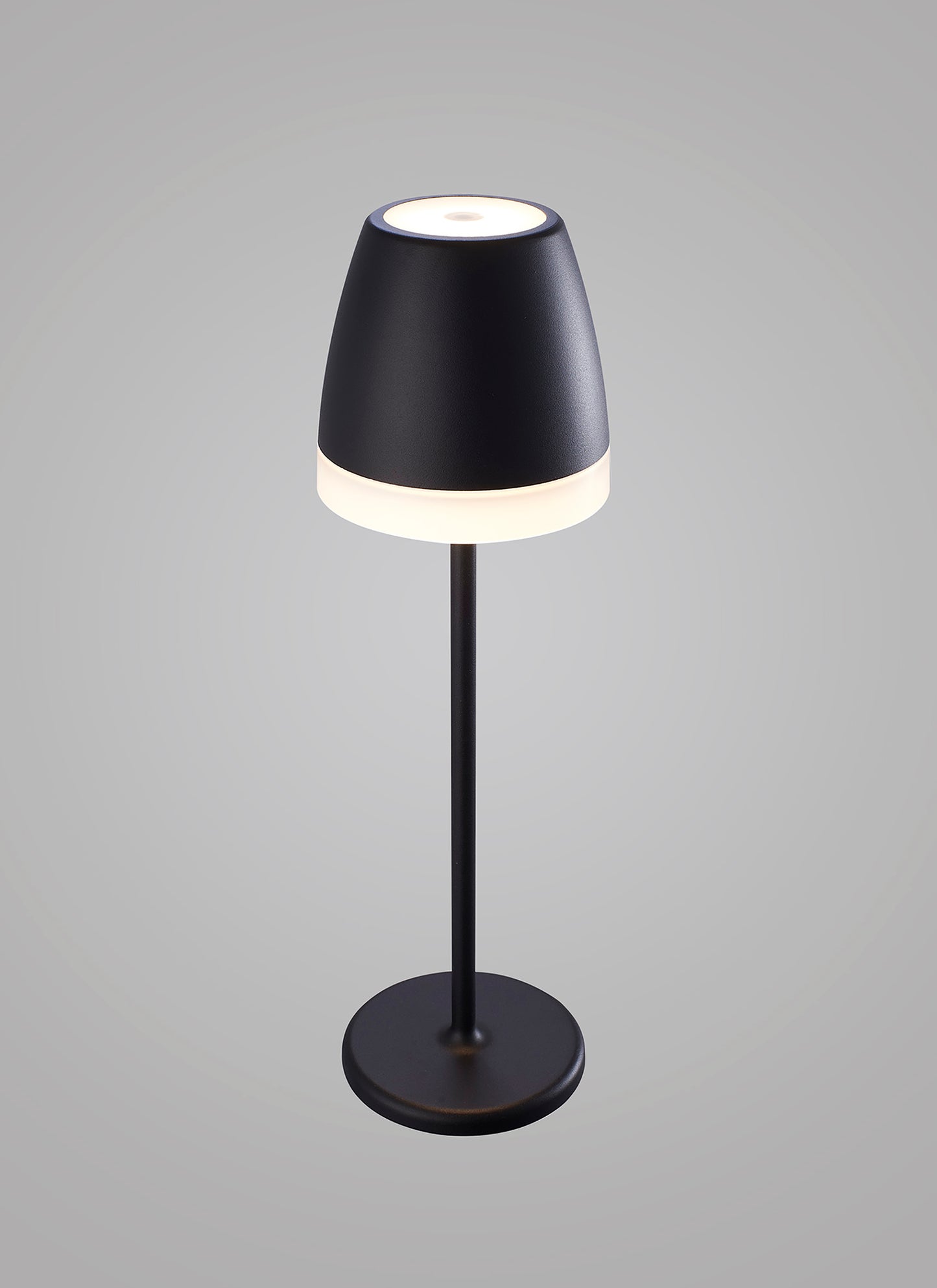 K3 Portable Battery Operated Lantern, 2W LED, 3000K, 155lm, IP54, USB Charging Cable Included, Black, 3yrs Warranty by Mantra