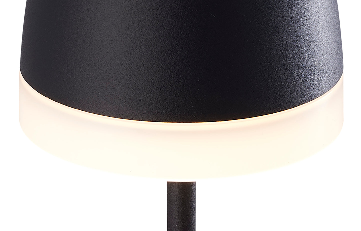 K3 Portable Battery Operated Lantern, 2W LED, 3000K, 155lm, IP54, USB Charging Cable Included, Black, 3yrs Warranty by Mantra
