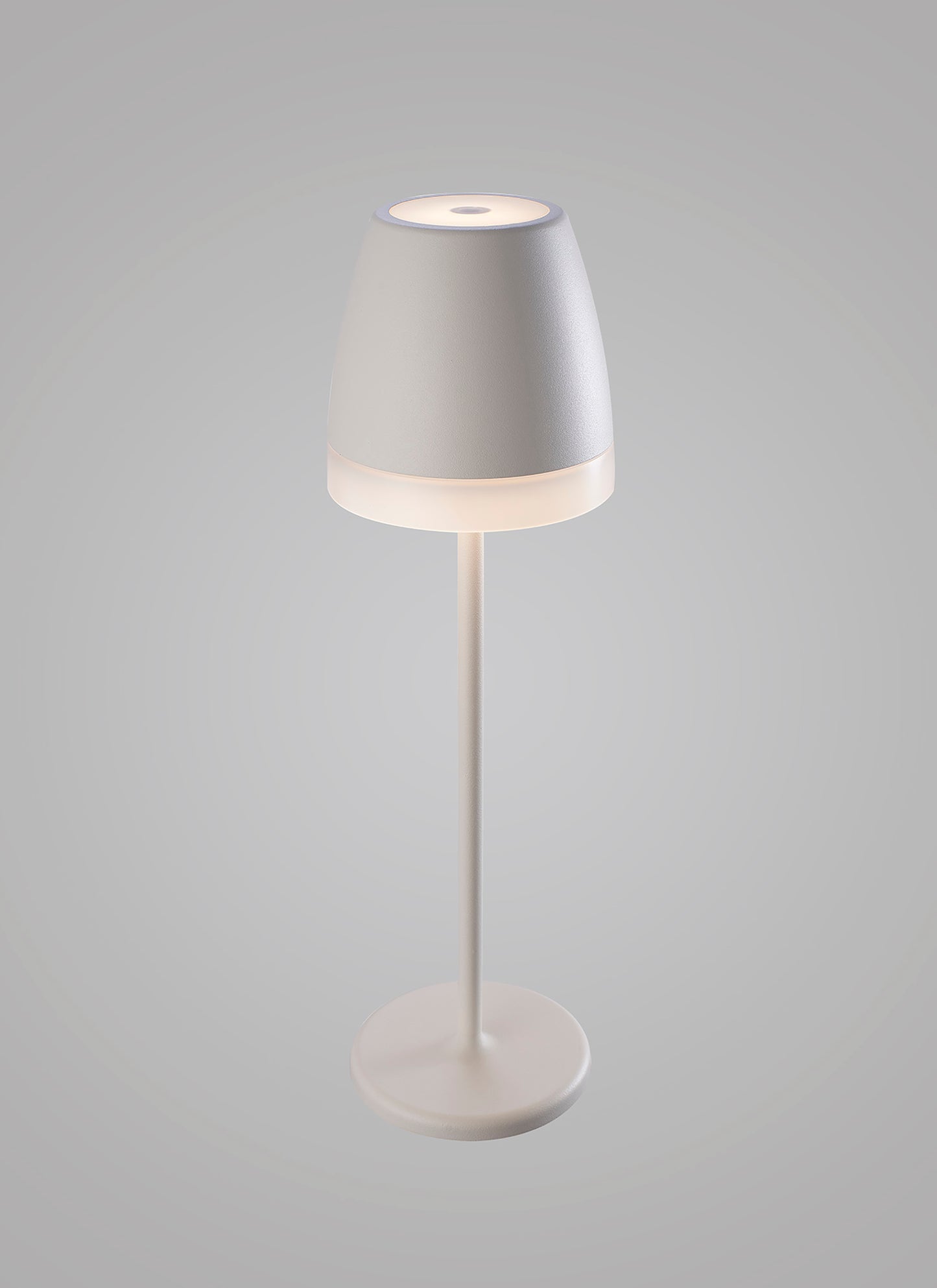 K3 Portable Battery Operated Lantern, 2W LED, 3000K, 155lm, IP54, USB Charging Cable Included, White, 3yrs Warranty by Mantra