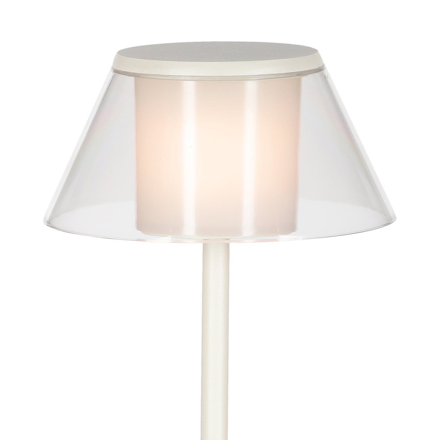 K5 Portable Battery Operated Lantern, 2W LED, 3000K, 230lm, IP54, USB Charging Cable Included, White, 3yrs Warranty by Mantra