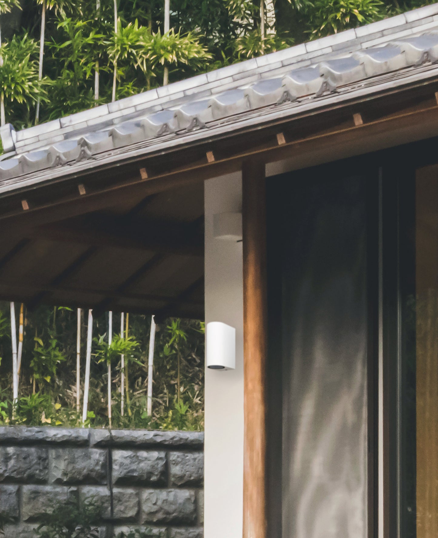 Kandanchu Tall Round Ceiling Spotlight, 1 x GU10, IP54, Anthracite, 2yrs Warranty by Mantra