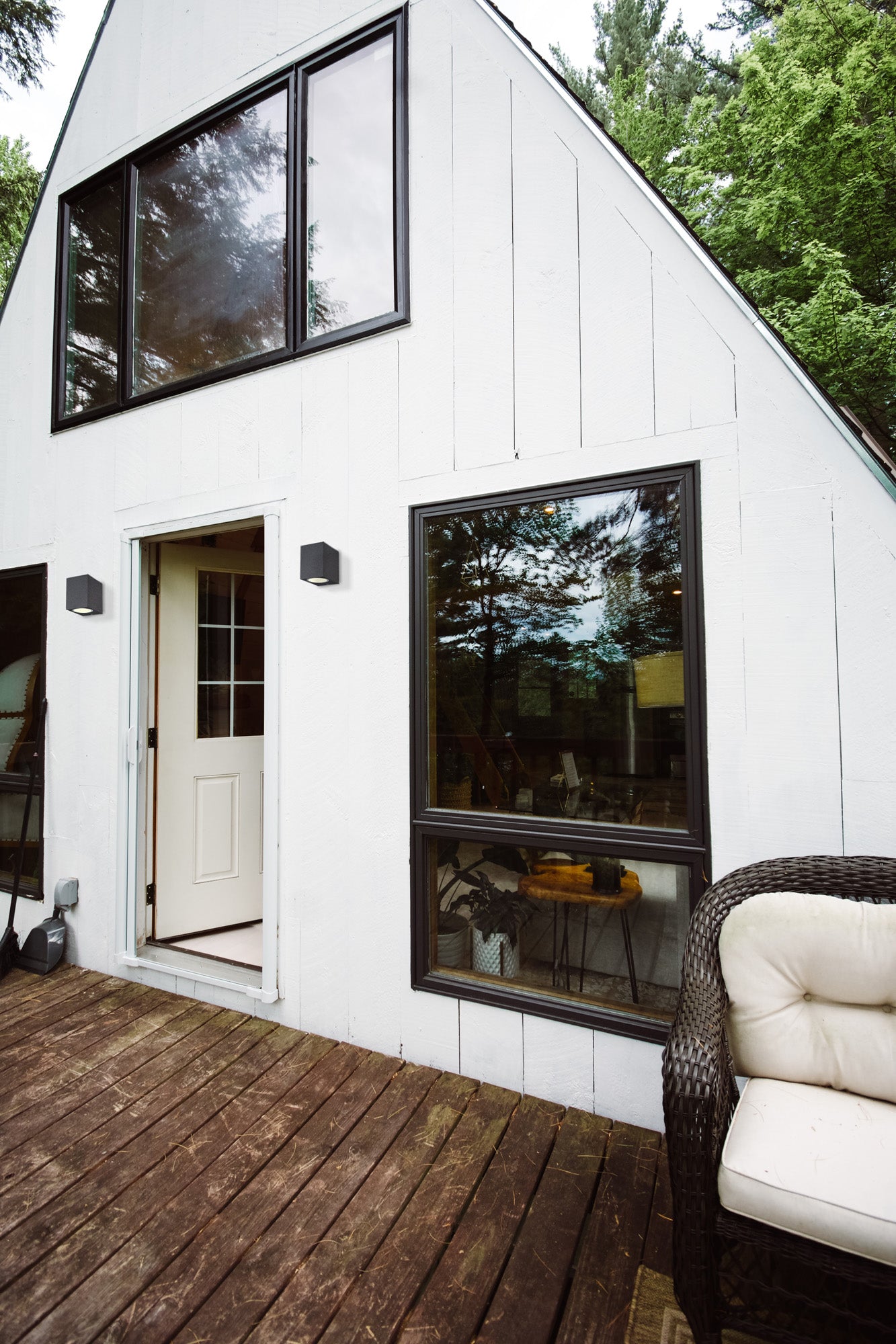 Kandanchu Tall Round Ceiling Spotlight, 1 x GU10, IP54, Anthracite, 2yrs Warranty by Mantra