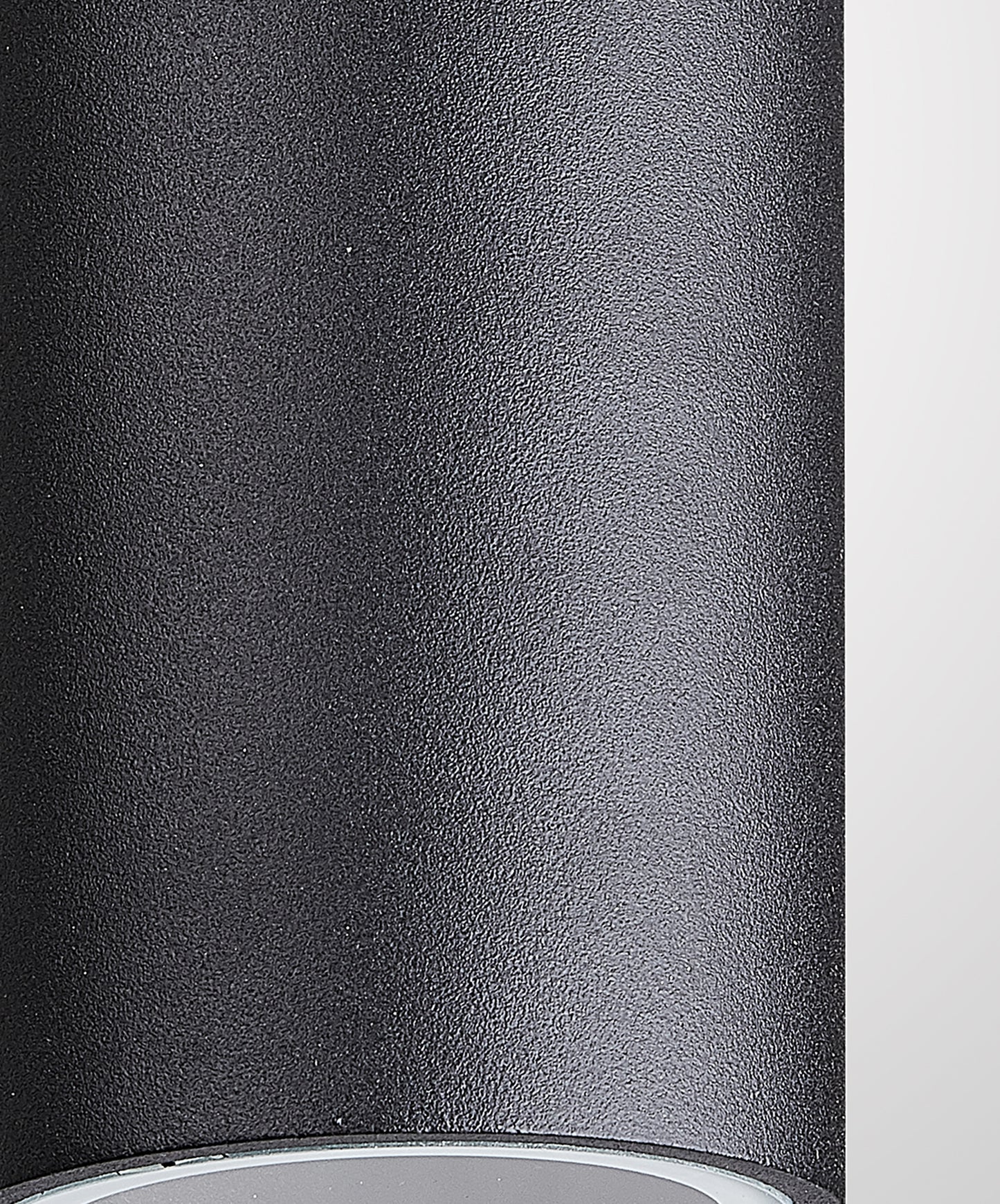 Kandanchu Round Wall Lamp, 2 x GU10, IP54, Sand Black, 2yrs Warranty by Mantra