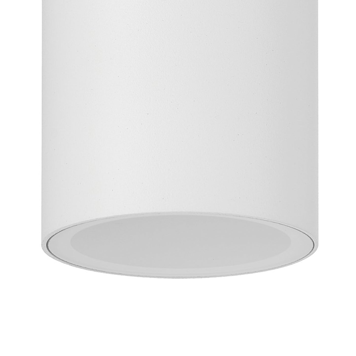 Kandanchu Tall Round Ceiling Spotlight, 1 x GU10, IP54, Sand White, 2yrs Warranty by Mantra