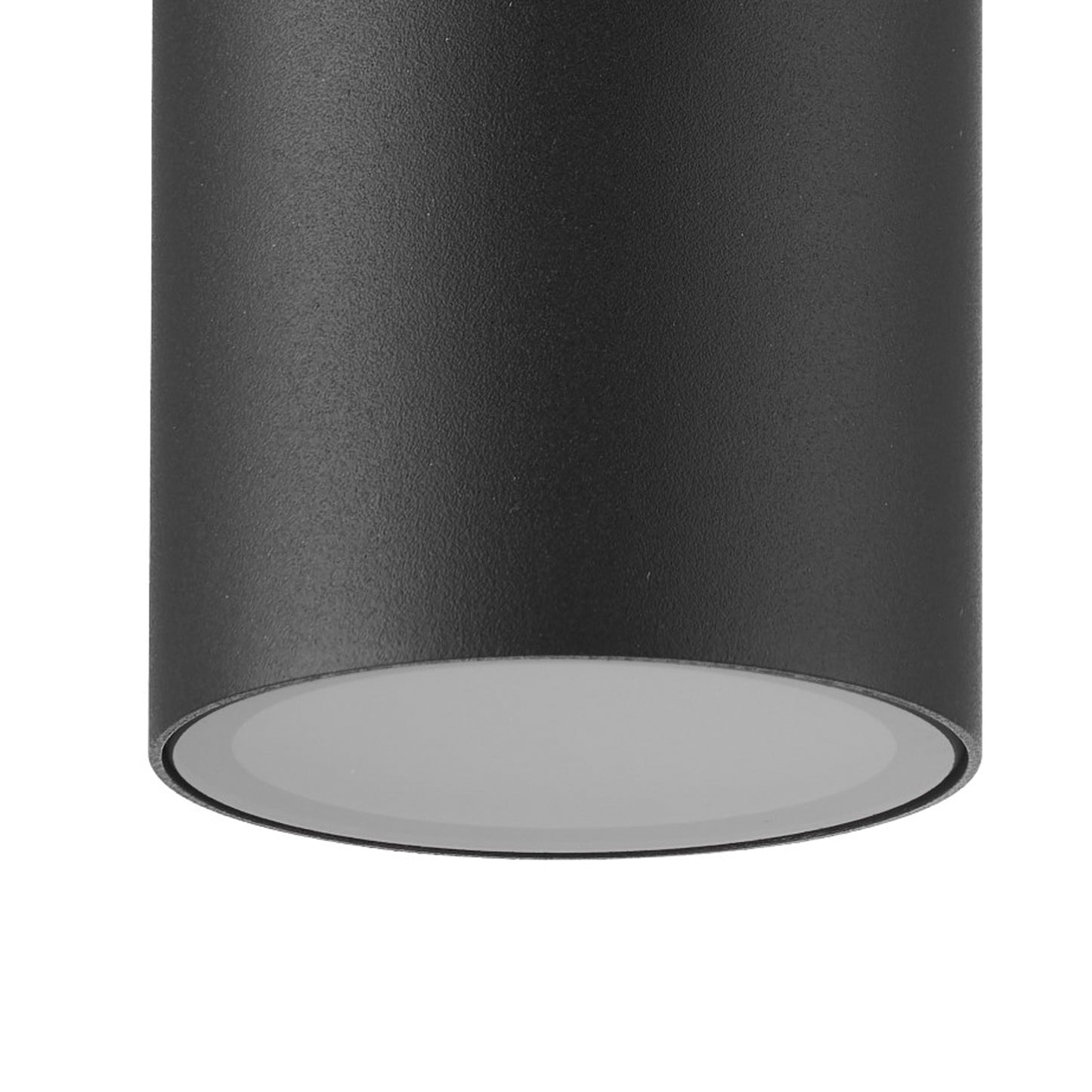 Kandanchu Tall Round Ceiling Spotlight, 1 x GU10, IP54, Anthracite, 2yrs Warranty by Mantra